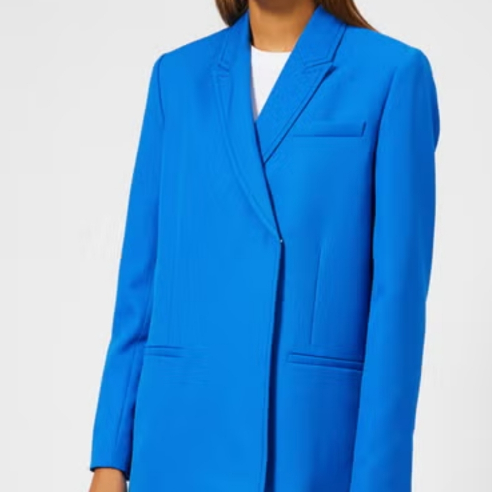 Victoria Beckham NWT Blue lapis Jacket